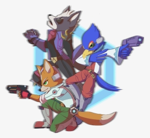 Star Fox Series - Wolf Falco Fox Smash, HD Png Download, Free Download