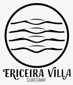 Ericeiravilla Surf Camp Hostel - Line Art, HD Png Download, Free Download