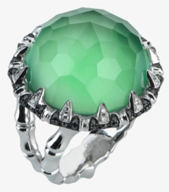 Bonafide Crystal Haze Sea Urchin Large Ring - Diamond, HD Png Download, Free Download