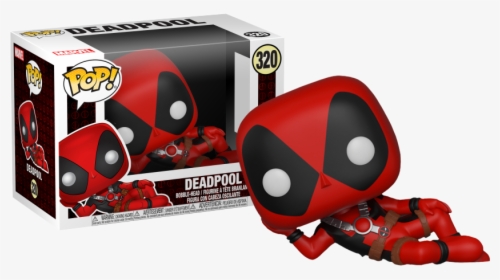Deadpool Reclining Pop Deadpool Vinyl Figure - Funko Pop Deadpool 320, HD Png Download, Free Download