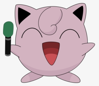 Jigglypuff With Microphone, HD Png Download, Free Download