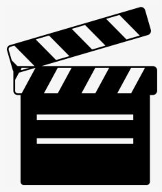 Clapperboard For Numbering Scenes On Films - Emoticono Cine, HD Png Download, Free Download