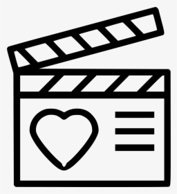 Clapperboard Movie Cut Scene - Clapperboard Clipart Png, Transparent Png, Free Download