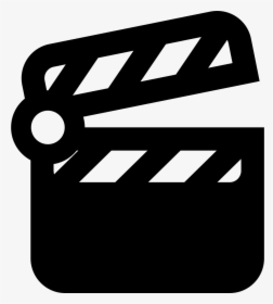 Clapperboard - Simbolo De Cinema Png, Transparent Png, Free Download
