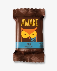 Milk Chocolate Bites - Awake Chocolate Bites, HD Png Download, Free Download