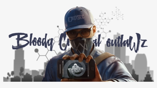 Watch Dogs 2 Deluxe Edition [ps4 Game] , Png Download - Marcus Holloway, Transparent Png, Free Download