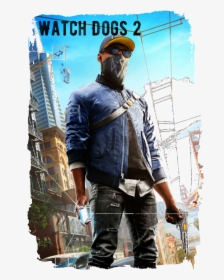 Graphic-image - Watch Dogs 2 Wallpaper 4k For Mobile, HD Png Download, Free Download
