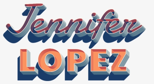 Jennifer Lopez Name Logo Png - Logo Jennifer Lopez Png, Transparent Png, Free Download