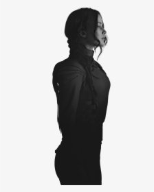 ““jennifer Lawrence As Katniss Everdeen In The Hunger - Monochrome, HD Png Download, Free Download