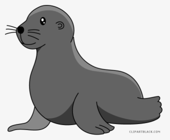 Baby Sea Lion Clip Art Sea Lion Swims - Sea Lion Clipart, HD Png Download, Free Download