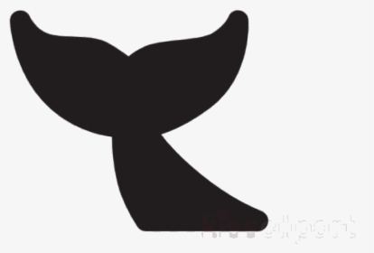 Mermaid Tail Whale Vector Clipart Cetacea Clip Art - Mermaid Tail Vector Png, Transparent Png, Free Download