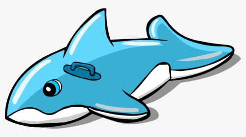Clipart Fish Whale - Club Penguin Dolphin, HD Png Download, Free Download