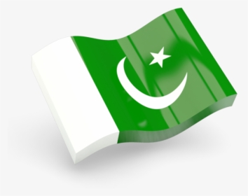 Glossy Wave Icon - Pakistan Flag Png File, Transparent Png, Free Download