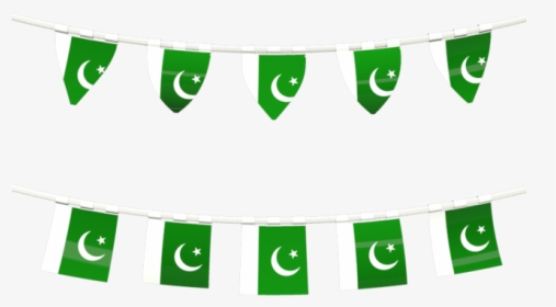 Rows Of Flags - Pakistan Flag Clipart Png, Transparent Png, Free Download