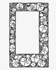 Picture Frame,visual Arts,line Art - Picture Frame, HD Png Download, Free Download