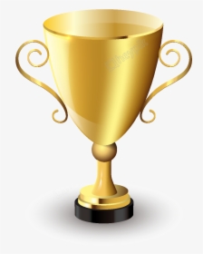 Drawn Trophy Golden Cup Clipart , Png Download - Portable Network Graphics, Transparent Png, Free Download