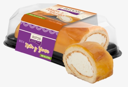 Cream Swiss Roll With Egg Yolk - Potato Bread, HD Png Download, Free Download