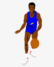 African American Basketball Player Clip Art - African American No Background, HD Png Download, Free Download
