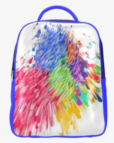 Paint Splashes By Artdream Popular Backpack - Child Art, HD Png Download, Free Download