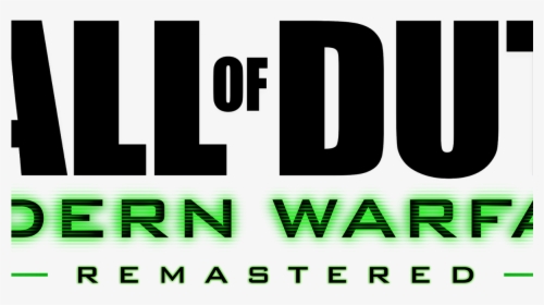 Call Of Duty Modern Warfare Remastered Png, Transparent Png, Free Download