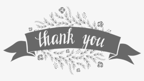 Thank You Png - Black Thank You Banner, Transparent Png, Free Download