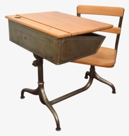 1950s School Desk, HD Png Download, Free Download