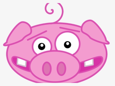 Cute Pig Clipart - Funny Pig Face Clipart, HD Png Download, Free Download