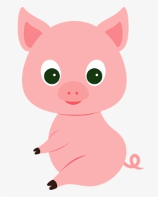 Pig, Pink, Animals, Piglet, Cute, Cartoon - Babi Pink Kartun, HD Png Download, Free Download