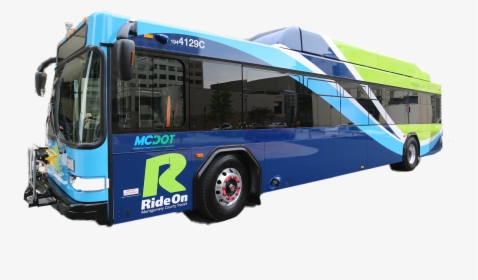 Ride On Bus Montgomery County, HD Png Download, Free Download
