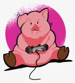 Pig Gamer, HD Png Download, Free Download