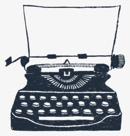 Typewriter Illustration, HD Png Download, Free Download