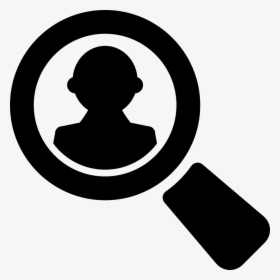 Person Search - Search People Icon Png, Transparent Png, Free Download