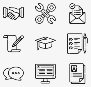 Job Resume - Design Vector Icon, HD Png Download, Free Download