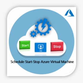 Schedule Start-stop Azure Virtual Machine - Emblem, HD Png Download, Free Download
