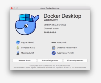 Docker For Mac 2.0 0.0, HD Png Download, Free Download