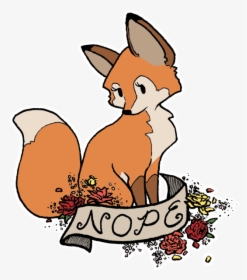 Image - Fox Drawing, HD Png Download, Free Download