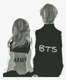 Bts Army Girl Boy Icon Overlay Sticker Tumblr Useit - Bts Army Together Forever, HD Png Download, Free Download