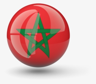 Download Flag Icon Of Morocco At Png Format - Morocco Flag Circle Png, Transparent Png, Free Download