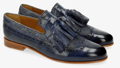 Loafers Selina 3 Denim Moroccan Blue - Slip-on Shoe, HD Png Download, Free Download