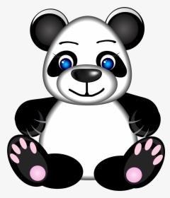 Panda Png Clip Art Image - Giant Panda, Transparent Png, Free Download
