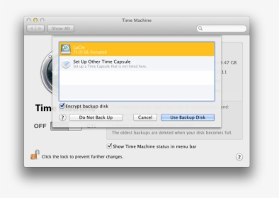 Enter Image Description Here - Mac Time Machine, HD Png Download, Free Download