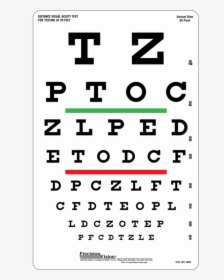 Visual Acuity Chart Phone, HD Png Download, Free Download