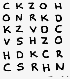 Eye Chart 2018 05 - Calligraphy, HD Png Download, Free Download