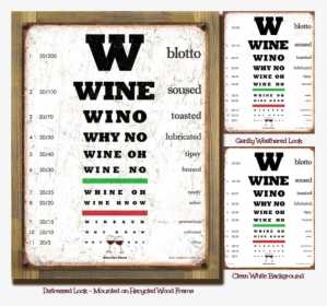 Optometrist Eye Chart Funny Optometry - Does 20 5 Vision Look Like, HD Png Download, Free Download
