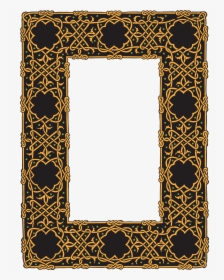 Border Celtic Frame Design - Celtic Knot Png Frame, Transparent Png, Free Download
