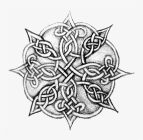 Complex Celtic Knot - Celtic Knot Drawing, HD Png Download, Free Download