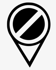 Stop Pointer Navigation Map Poi - Cafe Symbol Google Maps, HD Png Download, Free Download