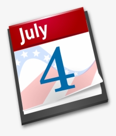 Independence Day July 4th Png - 4tho Of July Calendar, Transparent Png, Free Download