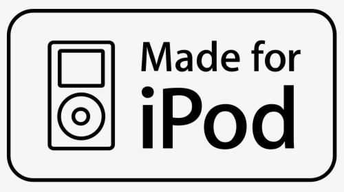 Upload Svg Iphone Ipad - Made For Ipod Logo, HD Png Download, Free Download