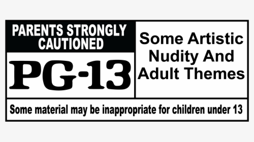 Pg 13 Png - Rated Pg, Transparent Png, Free Download